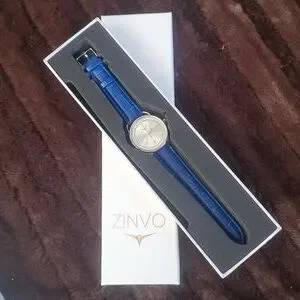 Zinvo | Accessories | Nib Zinvo Zealous 36mm Watch With Blue  display picture 3